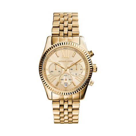 goldsmiths michael kors lexington|Michael Kors gold tone.